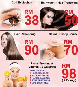 Nia Beauty Spa Senawang Promo
