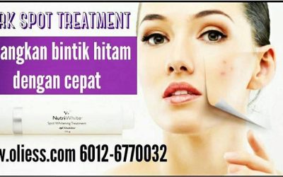 Hilangkan bintik hitam di muka