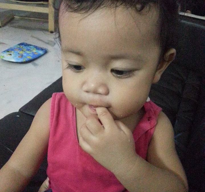 Aisyah kena ulser tekak AKA Tonsiltis